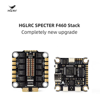 HGLRC SPECTER F460 Stack F405 V2 MPU6000 Pengontrol Penerbangan BLHELI_S 60A 4in1 ESC 30X30mm 2-6S untuk Drone FPV Freestyle