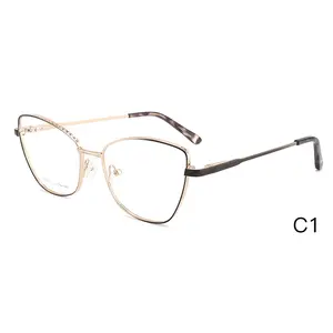 Новая Мода Китай, лидер продаж, оптовая продажа, женские очки, очки, металлическая оправа для оптических очков