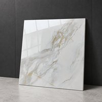 Carrelage de sol en porcelaine brillante de qualité supérieure 1000x1000mm, antidérapant, effet marbre, garantie 5 ans, pour bâtiments commerciaux modernes, directement de l'usine