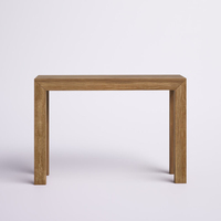 Console de ferme de luxe Mobilier de salon intérieur pour la maison Table console latérale en bois massif