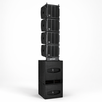 Subwoofer actif haute puissance de 18 pouces avec DSP, ensemble complet CDO, CDO18-LAP, grande puissance, basses profondes stables, utilisant des matériaux imperméables