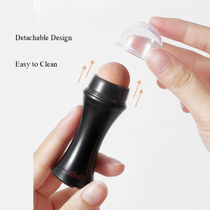 Hot selling Face Oil Removing Skincare tool volcanic stone oil absorbing face roller oil control