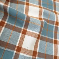 Tissu 100% Coton à Carreaux Tissé, Respirant, Teint en Fil, Dobby Polyvalent pour Chemises, Robes, Vêtements d'Intérieur pour Filles/Garçons, Sergé Uni