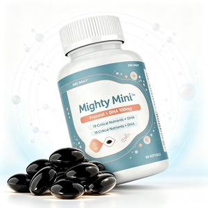 Integratori Prenatali in Softgel a Marchio Privato, Metilfolato e DHA <span class=keywords><strong>per</strong></span> Donne in Gravidanza, Kosher Senza Glutine Non-OGM 90 capsule - Product Image 2