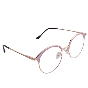 Monture de lunettes Titulaires Anti-bleu Lumière Carré En Métal Monture de lunettes Pour Femmes Montures de Lunettes - Product Image 1