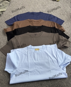 Tốt Nhất Bán Người Đàn Ông Của Giản Dị T-Shirts Tùy Chỉnh 100% Mercerized Cotton Chất Lượng Sang Trọng Hot Bán Thông Minh Tỏa Sáng T-Shirts - Product Image 5