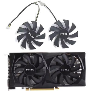 Nouveau ventilateur de refroidissement GPU GA92S2H GA92A2H DC 12V 0.35A 85MM 4PIN RTX2060 pour <span class=keywords><strong>Zotac</strong></span> RTX2060 <span class=keywords><strong>2060</strong></span> SUPER Destroyer HA/HB - Product Image 1