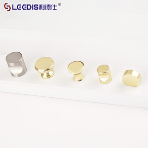 LGEDIS Modern Cabinet <b>Knobs</b> Aluminum Alloy Round Minimalist Design For Furniture Drawer Handle Wholesale - Product Image 3