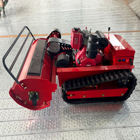 Tondeuse à fléaux de haute qualité, tondeuse à bobine télécommandée, robot tondeuse domestique, broyeur de buissons 1200 mm, norme d'émission Euro 5