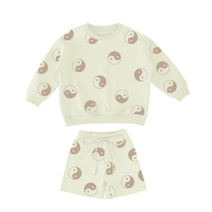 Conjunto de <span class=keywords><strong>ropa</strong></span> de bebé de 2 piezas de verano <span class=keywords><strong>para</strong></span> niños al por mayor de primavera y otoño con estampado personalizado - Product Image 4