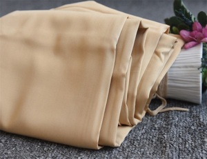 Natural 100% Bamboo Fabric 300TC <strong>White</strong> Luxury <strong>Flat</strong> <strong>Sheet</strong> for Hotel Use - Product Image 5