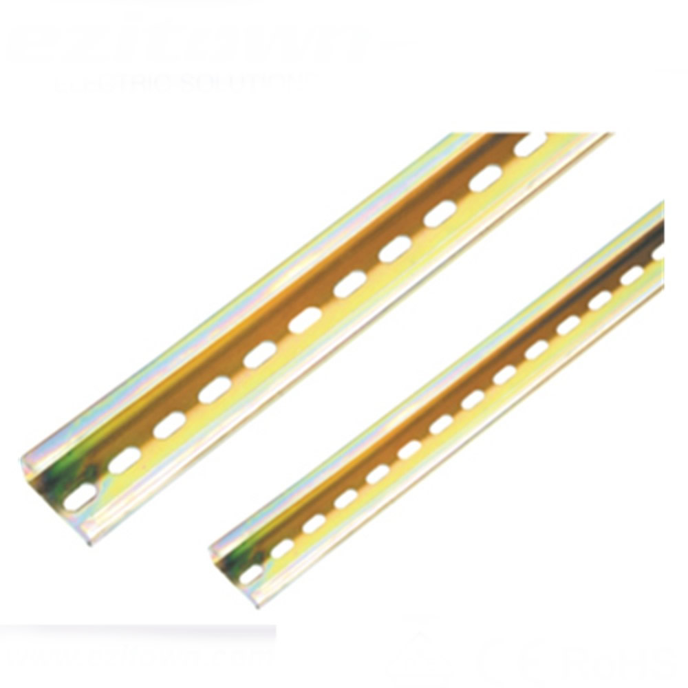 ezitown G32-15 standard electrical customize length galvanized steel din rail mounting for mcb