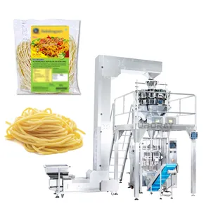 Multihead Weigher Weighing 1KG 2KG Macaroni Pasta Noodles Packing Machine Fresh Wet Noodles Bag Packing Machine