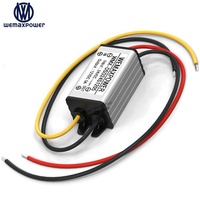 Régulateur de tension étanche pour voiture 24V vers 12V 5A, convertisseur DC-DC abaisseur 5 ampères 24VDC à 12VDC