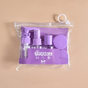 Reutilizable 30ml Plástico Viaje Set Botella Loción Bomba Spray Flip Cap Botella Tarro 6 Piezas Set - Product Image 2