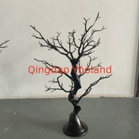 S0350 24 "Noël Fête De Mariage Table Pièce Maîtresse Décoration Faux Manzanita Faux Arbre Branches Blanc Noir Arbres Artificiels
