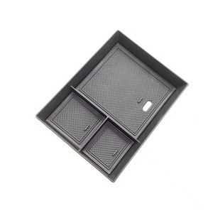 Boîte de rangement pour voiture, pour Tesla Model 3, console centrale, en plastique, design moderne avec plusieurs compartiments - Product Image 3