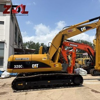 Offre Spéciale – Excavatrice sur Chenilles Hydraulique d'Occasion CAT 320CL 320C 320D 320GC 20 Tonnes – Équipement de Construction Caterpillar