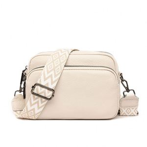Simple Fashionable High End Pu Portable Lightweight Tote <b>Handbag</b> For Women Color Palette <b>Small</b> Square Crossbody Bag - Product Image 1