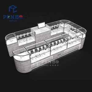 Fornitura di fabbrica su misura orologi da polso riparazione gioielli chiosco Design collana di vetro anello gioielli chiosco per <span class=keywords><strong>centro</strong></span> <span class=keywords><strong>commerciale</strong></span> - Product Image 1