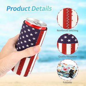 Fundas Térmicas Impermeables de Neopreno para Latas de Cerveza de 12oz/330ml, con Logotipo Personalizado, Impresión por Sublimación, Bolsas para Latas - Product Image 5