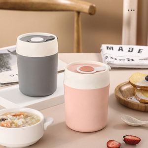 <b>Custom</b> Logo 304 Stainless Steel <b>Insulated</b> Lunch <b>Box</b> Breakfast Milk Student Office Soup Cup - Product Image 6