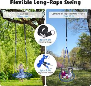 Juegos <span class=keywords><strong>de</strong></span> columpios <span class=keywords><strong>de</strong></span> juguete <span class=keywords><strong>de</strong></span> árbol <span class=keywords><strong>de</strong></span> acero y Metal para exteriores, juego <span class=keywords><strong>de</strong></span> asiento <span class=keywords><strong>de</strong></span> columpio <span class=keywords><strong>de</strong></span> telaraña <span class=keywords><strong>de</strong></span> cuerda, <span class=keywords><strong>Nido</strong></span> <span class=keywords><strong>de</strong></span> Pájaro para niños - Product Image 5