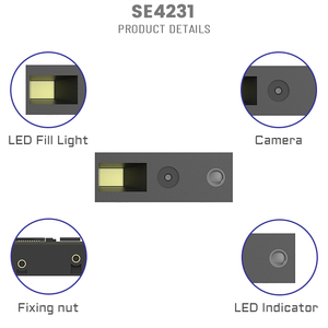 ASE4231 QR CMOS PDA 1D 2D Laser Ccd High Embedded Portable Barcode <span class=keywords><strong>Reader</strong></span> <span class=keywords><strong>Module</strong></span> Mã Vạch Dễ Dàng Quét Máy Quét Động Cơ - Product Image 5