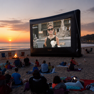 Écran de projection gonflable personnalisé pour la publicité pour les jeux d'écran de cinéma et les gonflables de cinéma aérien - Product Image 1