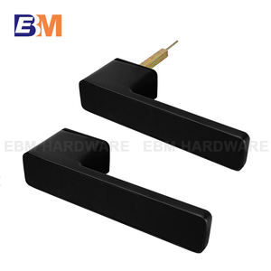 עיצוב מינימליסטי בסגנון איטלקי, דלת חדר שינה נעילה פרטיות דלת מלל ידית נעילה - Product Image 3