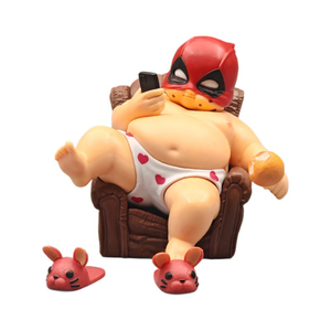 Figurine Fat Marvel: Statue GK tendance potelée, décoration de bureau parfaite et cadeau idéal pour les fans et les collectionneurs. - Product Image 6