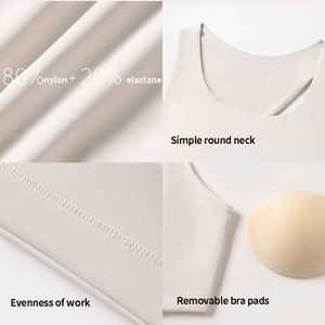 LADYGLOW الموضة الساخنة تصميم مثير الشباب فريدة الجمال الأشرطة الظهر اليوغا الرياضة فتاة أنبوب مثير الصدرية مخصص مرونة اليوغا الصدرية - Product Image 2