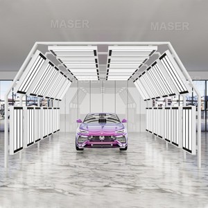<span class=keywords><strong>LED</strong></span> Spray Booth Luminárias Luz Inspeção Automotiva Dimmable Prisma Óptico Lâmpada para Auto Linhas de Revestimento Corporal - Product Image 3