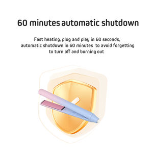 Alisador de pelo multiprofesional con logotipo personalizado, plancha de pelo de titanio, plancha plana, bueno para el tratamiento de queratina del cabello, <span class=keywords><strong>alisado</strong></span> - Product Image 3