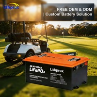 Batería LiFePO4 38,4V 100Ah con Bluetooth y calefacción integrada para carritos de golf y almacenamiento solar fuera de red