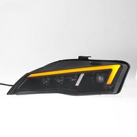 Phares de projecteur LED pour Audi R8 2007-2014, lentilles de mise à niveau, phares LED avec signalisation dynamique, Plug and Play