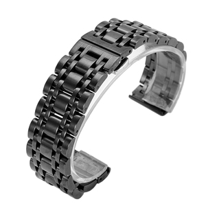 Negro a granel de oro rosa de plata de Metal de acero inoxidable reloj Apple Watch banda correas - Product Image 4