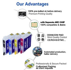 Cartouche d'encre rechargeable pour Epson 604, 604XL, T604XL avec puce ARC séparée, Europe 604XL T604, 604 cartouches d'encre rechargeables - Product Image 2