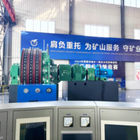 Treuil minier JKMD certifié ISO 9001, capacité de charge de 120 tonnes, revêtement résistant à l'usure et longue durée de vie