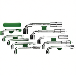 Juego de llaves hexagonales tipo L Pasano de 10 piezas, métricas de 2-13 mm, de acero al cromo vanadio, herramientas de llave de vaso para reparación de automóviles - Product Image 2