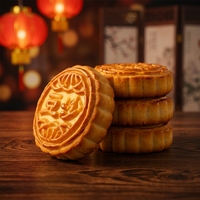 Gâteaux de lune aux fruits et noix, Festival de la Mi-Automne, Sacs de gâteaux sucrés, Biscuits Wuren aux noix mélangées 320g