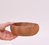 Ensemble de bols à collation en bois d'acacia bol à fruits en bois