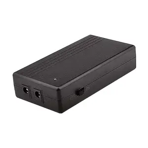 CYHX taşınabilir 18650 lityum pil Online DC çıkış 12V 2A Mini UPS pili yedekleme DVR için güvenlik kamerası Modem WiFi yönlendirici