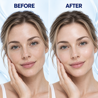 Sérum Visage Hydratant et Raffermissant au Cuivre Peptide, Niacinamide et Acide Hyaluronique GHK-CU PDRN Bounce Ball – Marque Blanche