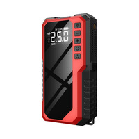 Démarreur sans fil X49 2000A et gonfleur d'air combinés, booster de véhicule 6400mAh avec affichage numérique pour camion et moto