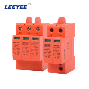 Dc spd T2 40kA 1000V DC 2P 3P güneş enerjisi dalgalanma koruyucu cihaz DPS