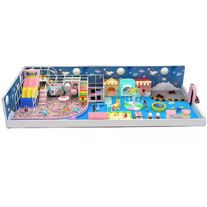 Thiết bị khu vực chơi mềm trong nhà theo chủ đề Đại Dương chuyên nghiệp, với đường hầm, đồ chơi và bể bóng lớn cho cơ sở mầm non - Product Image 4