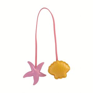 Colorful Scallop Starfish Keychain Charm Diy Women's Bag Accessories Handbag Hanging <b>Backpack</b> Car Pendant - Product Image 1