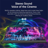 Moniteur portable tactile 15,6 pouces 1080P IPS Type-C HDR avec double haut-parleur pour ordinateur portable et console de jeu