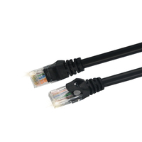 Câble de raccordement Cat6 UTP de haute qualité, 1 m, 500 MHz, en cuivre sans oxygène toronné, gaine LSZH/PVC, certifié ETL, câble lumineux LED